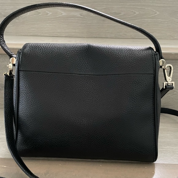 Kate Spade Black Leather Crossbody Purse - Picture 3 of 5